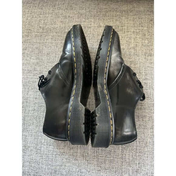 Dr Doc Martens Dupree 3 Eye Silver Arcadia Rub Off Sz 7 US Rockabilly Punk - Picture 9 of 13